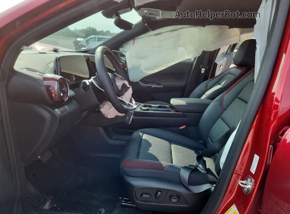 3GNAXLEG2TL155865 2026 CHEVROLET EQUINOX Red Вид салону спереду