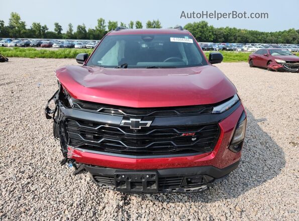 3GNAXLEG2TL155865 2026 CHEVROLET EQUINOX Red Вид спереду