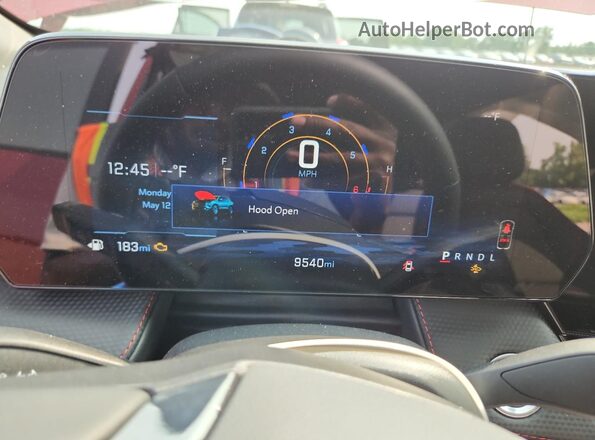 3GNAXLEG2TL155865 2026 CHEVROLET EQUINOX Red Вид щитка приладів
