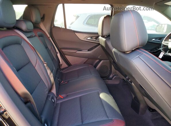 3GNAXLEG3SL177274 2025 CHEVROLET EQUINOX Black უკანა სალონის ხედი