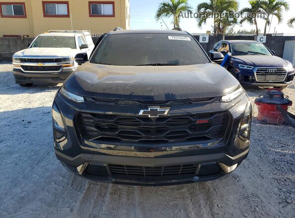 3GNAXLEG3SL177274 2025 CHEVROLET EQUINOX Black წინა ხედი