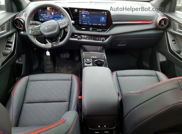 3GNAXLEG3TL442048 2026 CHEVROLET EQUINOX Красный Вид панели приборов