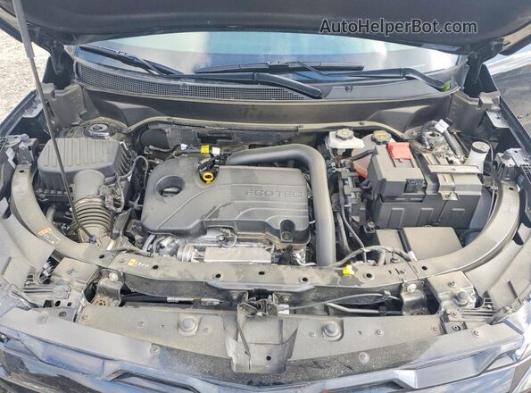 3GNAXLEG4SL306977 2025 CHEVROLET EQUINOX Black Vista del compartimento del motor