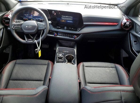 3GNAXLEG5SL151985 2025 CHEVROLET EQUINOX White Вид панелі приладів