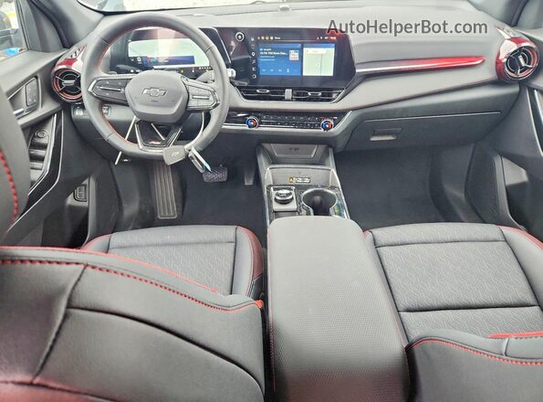 3GNAXLEG7TL414771 2026 CHEVROLET EQUINOX Black Widok deski rozdzielczej