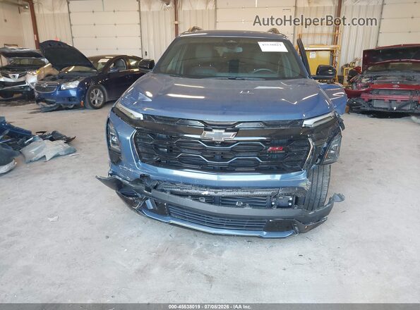 3GNAXLEG8SL309901 2025 CHEVROLET EQUINOX Blue Դիմացի տեսք