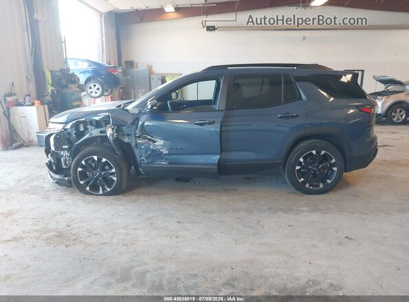 3GNAXLEG8SL309901 2025 CHEVROLET EQUINOX Blue Սալոնի 360 աստիճան տեսք