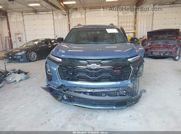 3GNAXLEG8SL309901 2025 CHEVROLET EQUINOX Blue Սարքավորումների վահանակի տեսք