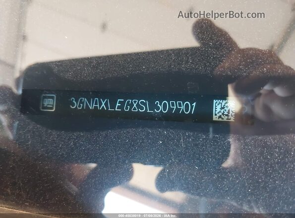 3GNAXLEG8SL309901 2025 CHEVROLET EQUINOX Blue Շարժիչի բաժամունքի տեսք