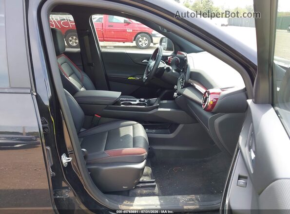 3GNAXLEG9SL115488 2025 CHEVROLET EQUINOX Black Widok wnętrza z przodu