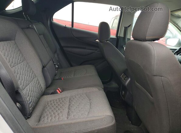 3GNAXLEU4JS597667 2018 CHEVROLET EQUINOX Silver Вид задньої частини салону
