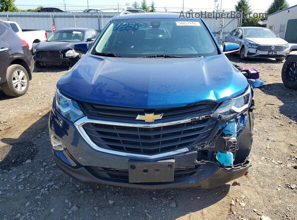 3GNAXLEX0LL154830 2020 CHEVROLET EQUINOX Blue Widok z przodu