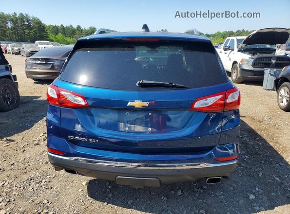 3GNAXLEX0LL154830 2020 CHEVROLET EQUINOX Blue Widok z tyłu