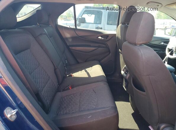 3GNAXLEX0LL154830 2020 CHEVROLET EQUINOX Blue Widok tylnych siedzeń