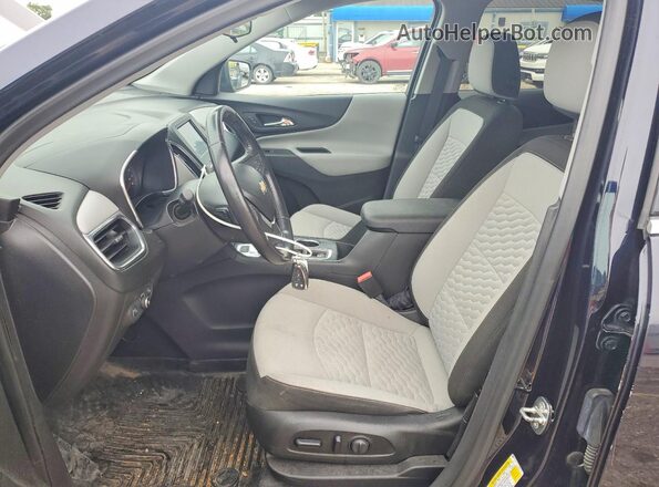 3GNAXLEX0LS567031 2020 CHEVROLET EQUINOX Blue Front interior view