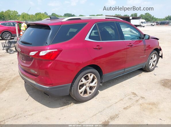 3GNAXLEX1KS563438 2019 CHEVROLET EQUINOX Red Trasero derecho