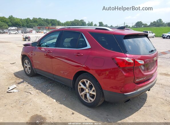 3GNAXLEX1KS563438 2019 CHEVROLET EQUINOX Red Trasero izquierdo