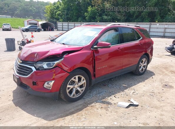3GNAXLEX1KS563438 2019 CHEVROLET EQUINOX Red Vista tres cuartos delantera izquierda