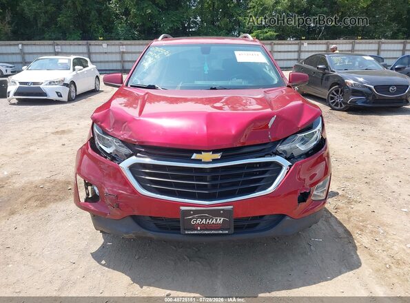 3GNAXLEX1KS563438 2019 CHEVROLET EQUINOX Red Vista frontal