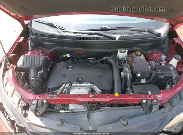 3GNAXLEX1KS563438 2019 CHEVROLET EQUINOX Red Vista trasera