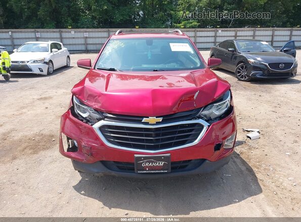 3GNAXLEX1KS563438 2019 CHEVROLET EQUINOX Red Vista del cuadro de instrumentos
