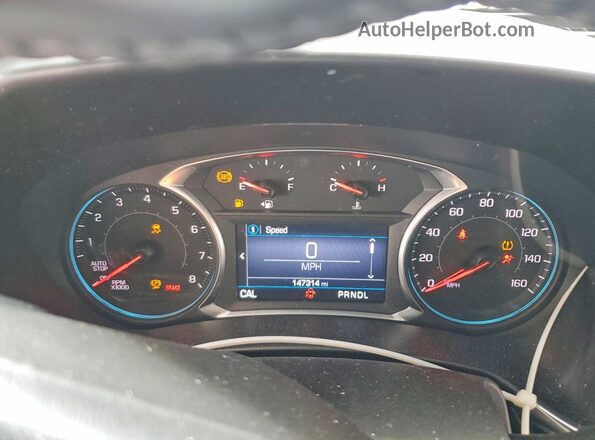 3GNAXLEX2KS617801 2019 CHEVROLET EQUINOX Charcoal Widok zestawu wskaźników