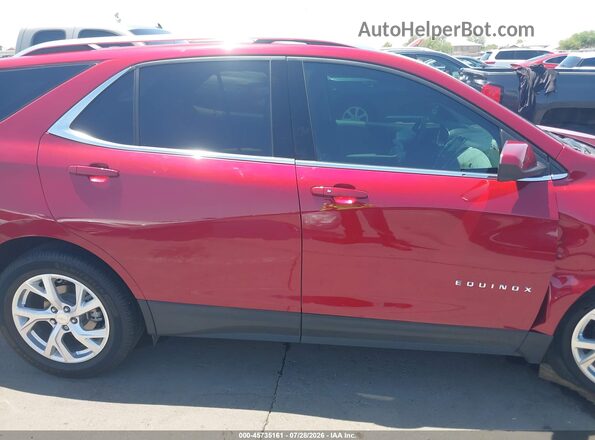 3GNAXLEX2LS587698 2020 CHEVROLET EQUINOX Red Widok wnętrza z tyłu