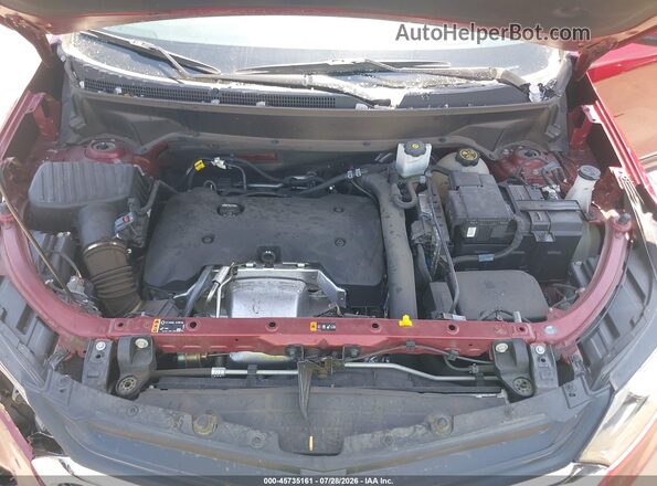 3GNAXLEX2LS587698 2020 CHEVROLET EQUINOX Red Widok z tyłu