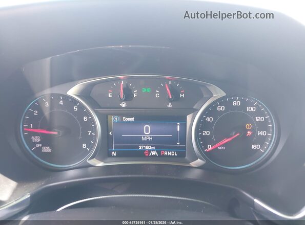 3GNAXLEX2LS587698 2020 CHEVROLET EQUINOX Red Widok tylnych siedzeń
