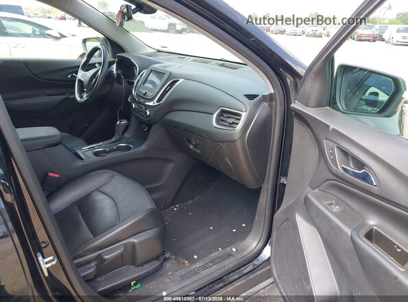 3GNAXLEX3LL304008 2020 CHEVROLET EQUINOX Black Front interior view