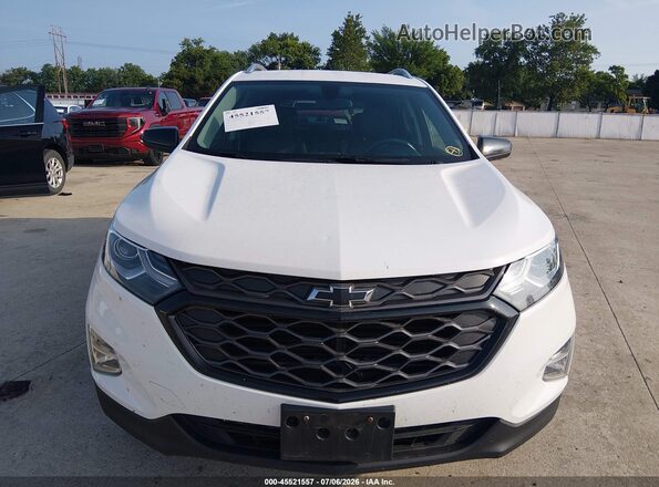 3GNAXLEX4KL166817 2019 CHEVROLET EQUINOX White Vista del cuadro de instrumentos