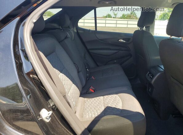 3GNAXLEX4LL187331 2020 CHEVROLET EQUINOX Black Vista de los asientos traseros