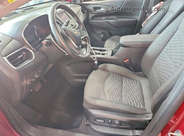 3GNAXLEX6LS547074 2020 CHEVROLET EQUINOX Maroon Widok wnętrza z przodu