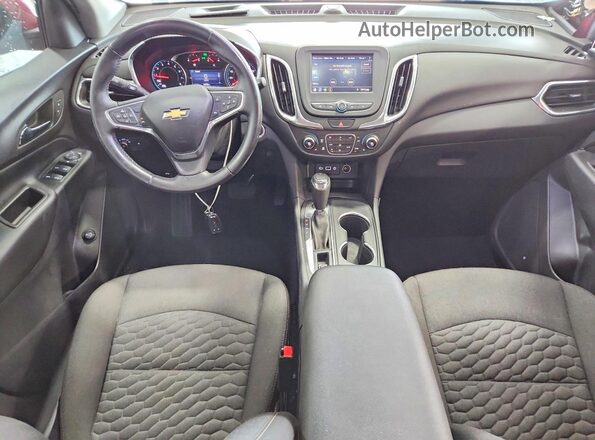 3GNAXLEX6LS547074 2020 CHEVROLET EQUINOX Maroon Widok deski rozdzielczej