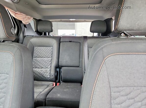 3GNAXLEX9KS516609 2019 CHEVROLET EQUINOX Gray Widok tylnych siedzeń