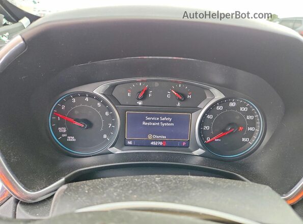 3GNAXLEX9KS516609 2019 CHEVROLET EQUINOX Gray Widok zestawu wskaźników
