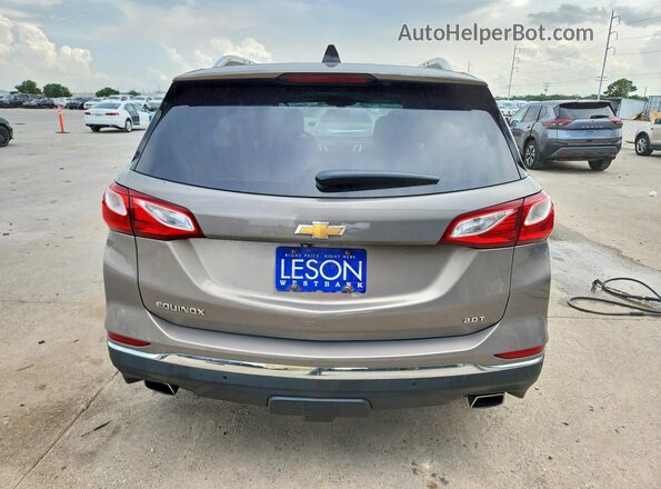 3GNAXLEX9KS516609 2019 CHEVROLET EQUINOX Gray Widok z tyłu