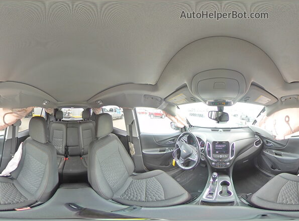 3GNAXLEX9KS516609 2019 CHEVROLET EQUINOX Gray Widok wnętrza 360 stopni