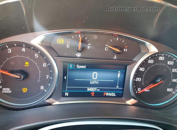 3GNAXMEG0RS153777 2024 CHEVROLET EQUINOX Maroon ხელსაწყოთა პანელის ხედი