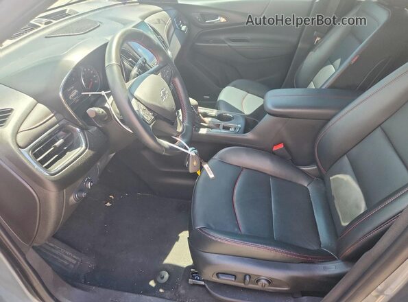 3GNAXMEG0RS235525 2024 CHEVROLET EQUINOX Gray Vista interior delantera