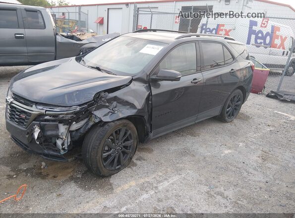 3GNAXMEG2PS168990 2023 CHEVROLET EQUINOX Серый Передняя левая четверть