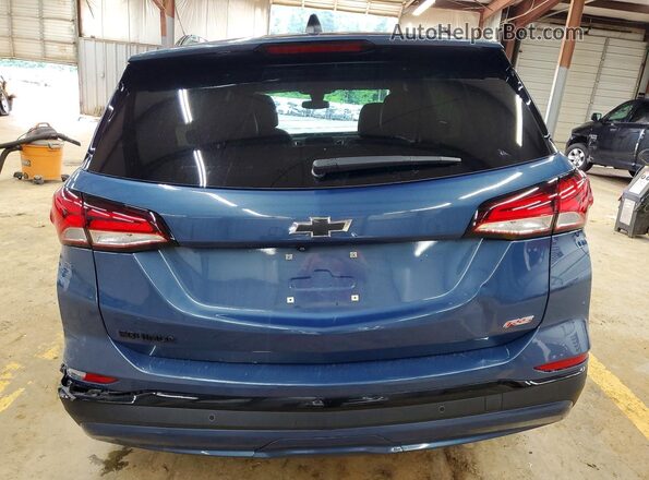 3GNAXMEG2RL171353 2024 CHEVROLET EQUINOX Blue Հետևի տեսք