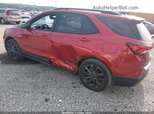 3GNAXMEG3RL113879 2024 CHEVROLET EQUINOX Red Rear left