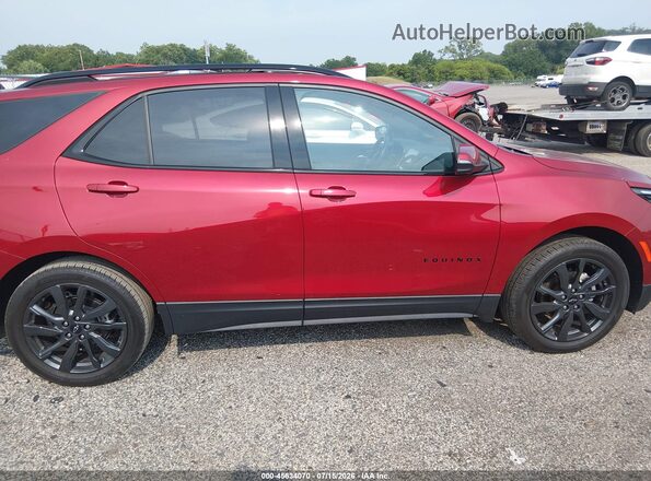3GNAXMEG3RL113879 2024 CHEVROLET EQUINOX Red Rear interior view