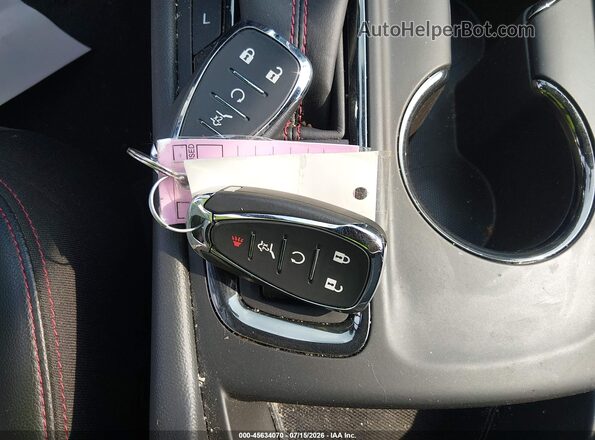3GNAXMEG3RL113879 2024 CHEVROLET EQUINOX Red Dashboard view