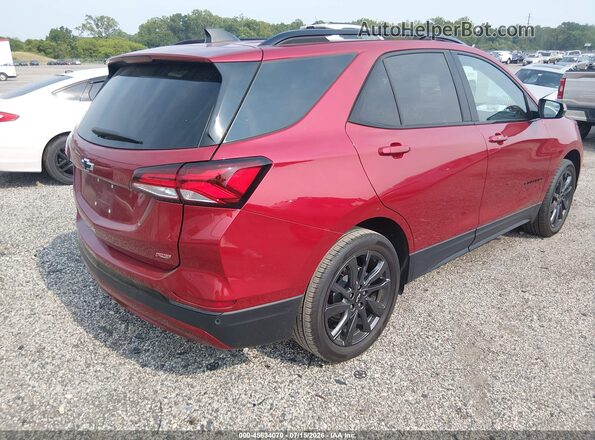 3GNAXMEG3RL113879 2024 CHEVROLET EQUINOX Red Rear right