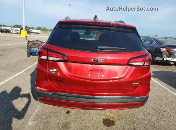 3GNAXMEG4PS164875 2023 CHEVROLET EQUINOX Red უკანა ხედი