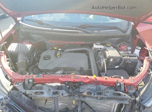 3GNAXMEG4PS164875 2023 CHEVROLET EQUINOX Red ძრავის განყოფილების ხედი