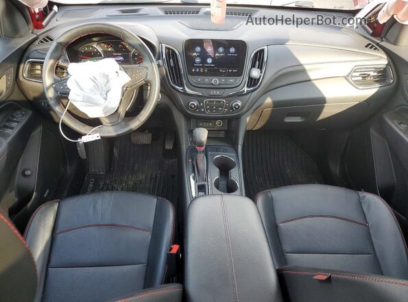 3GNAXMEG4PS164875 2023 CHEVROLET EQUINOX Red წინა პანელის ხედი