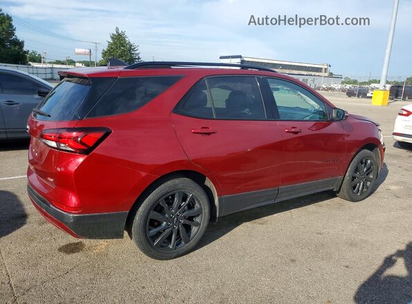 3GNAXMEG4PS164875 2023 CHEVROLET EQUINOX Red უკანა მარჯვენა